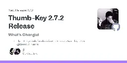 Release Thumb-Key 2.7.2 Release · dessalines/thumb-key