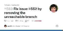 Fix issue #552 by removing the unreachable branch by veer66 · Pull Request #563 · PyThaiNLP/pythainlp