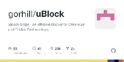 uBlock Origin works best on Firefox